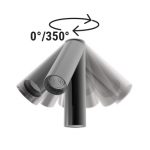 inFINE outdoor shower column swivel spout Neoperl aerator