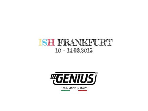 ISH 2015 - Francoforte