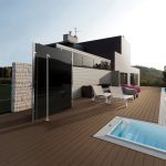 inFINE colonna doccia per esterni bordo piscina innovativa, moderna e minimalista